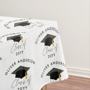 Toalha De Mesa Festa de Formatura Personalizada Nome Personalizad