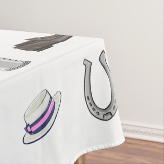 Toalha De Mesa Festa de Solteira Derby Menta Julep & Ferradura So