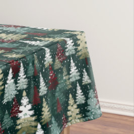 Toalha De Mesa Festas de Natal Festivas Férias de inverno na neve