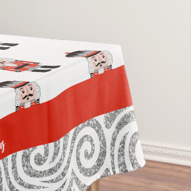 Toalha De Mesa Festivo Nutcracker Tablecloth de Natal (Posição Original)