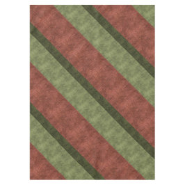 Toalha De Mesa Figura verde oito listras do arando da textura