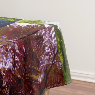 Toalha De Mesa Fios Em Três Cores,
