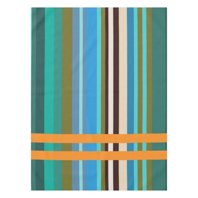 Toalha De Mesa Fita de Mesa das Estrias de Verão (Frente)