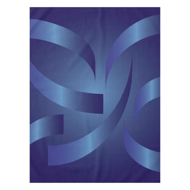 Toalha De Mesa fitas de safira (Frente)