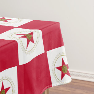 Toalha De Mesa Flag of Birmingham, Alabama Tablecloth