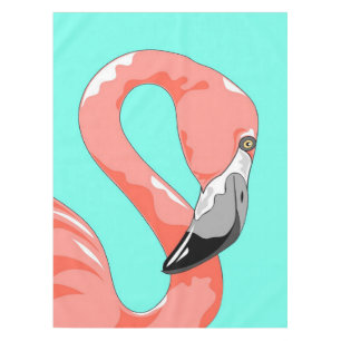 Toalha De Mesa Flamingo  Amantes de Impressão de Arte Flamingo B