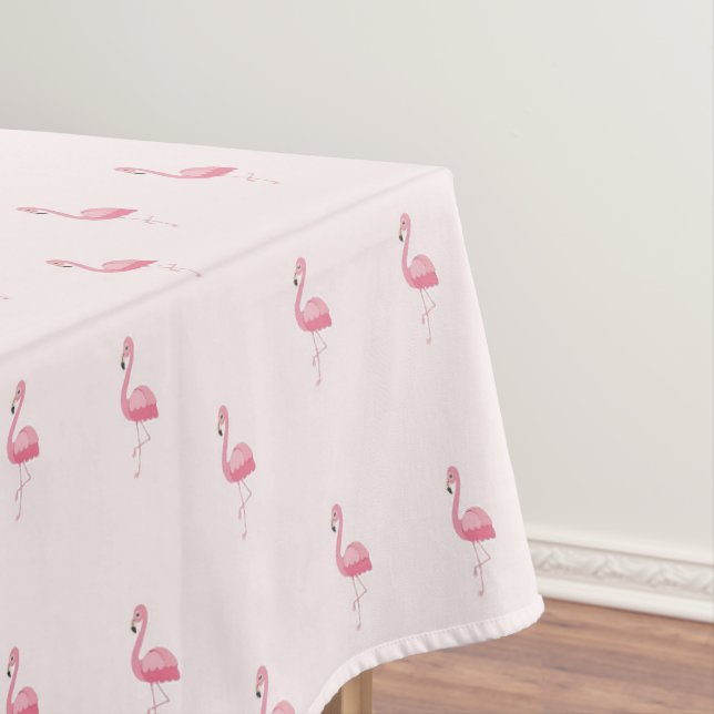 Toalha De Mesa Flamingo cor-de-rosa (Posição Original)