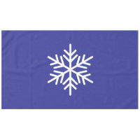Floco de neve branco-sofisticado, nórdico, a azul