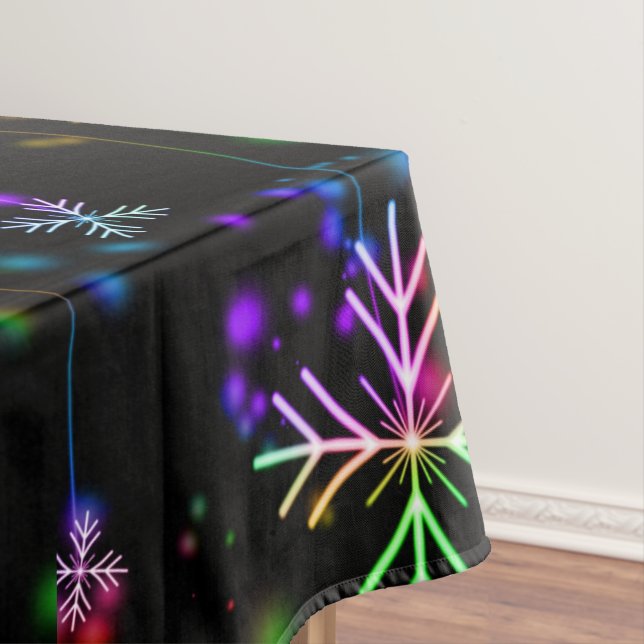 Toalha De Mesa flocos de neve (Posição Original)