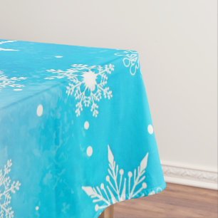Toalha De Mesa Flocos de neve