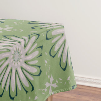 Toalha De Mesa Flor branca simples