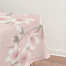 Flor de Cerejeira Damasco Floral Vintage