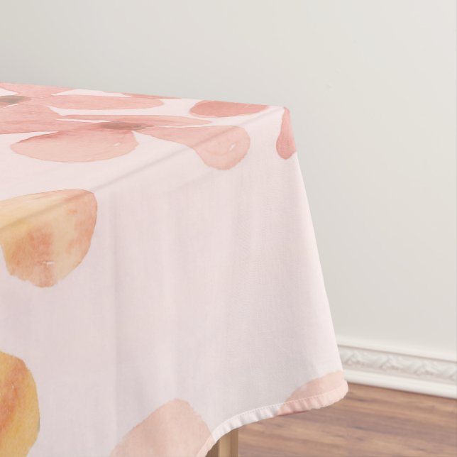 Toalha de Mesa Flor de Rosa Suave (Posição Original)