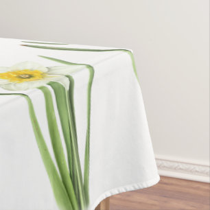 Toalha De Mesa Flor do Daffodil longa