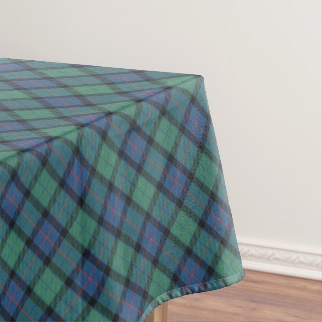Toalha De Mesa Flor escocesa Tartan (Posição Original)