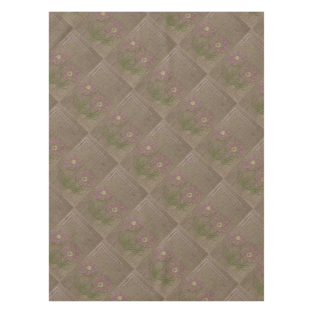 Toalha De Mesa Flor rosa (Frente)