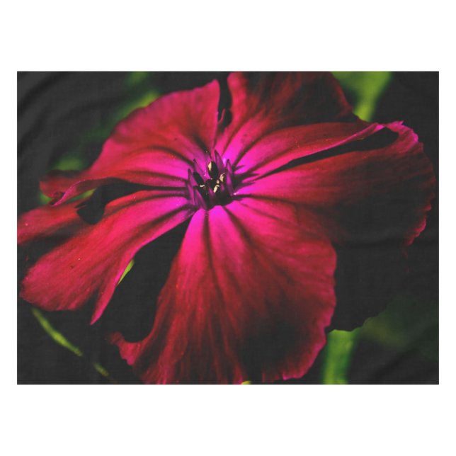 Toalha De Mesa Flor selvagem roxo 50x72 tccnm (Frente (Horizontal))