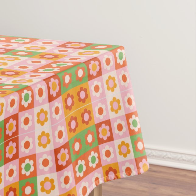 Toalha de mesa floral (Posição Original)