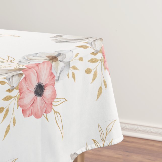 Toalha de mesa floral (Posição Original)
