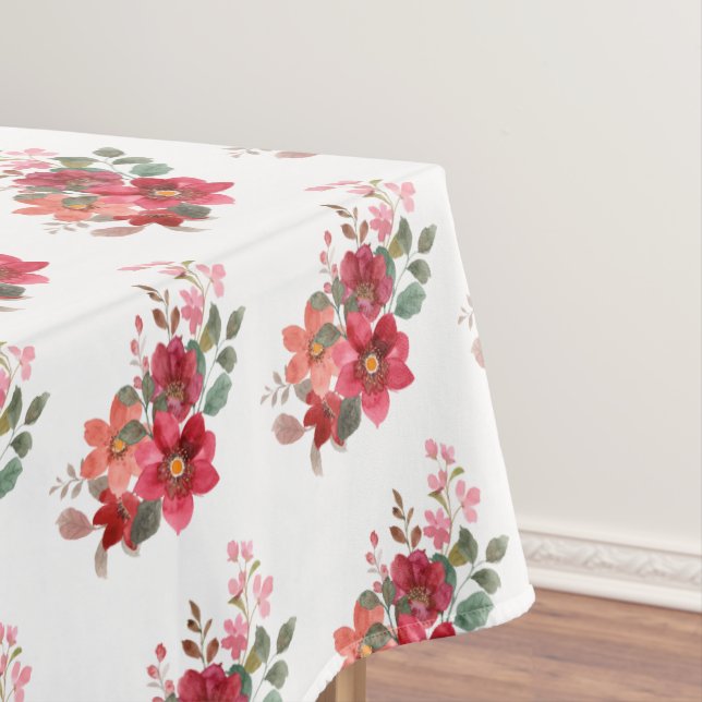 Toalha de mesa floral (Posição Original)