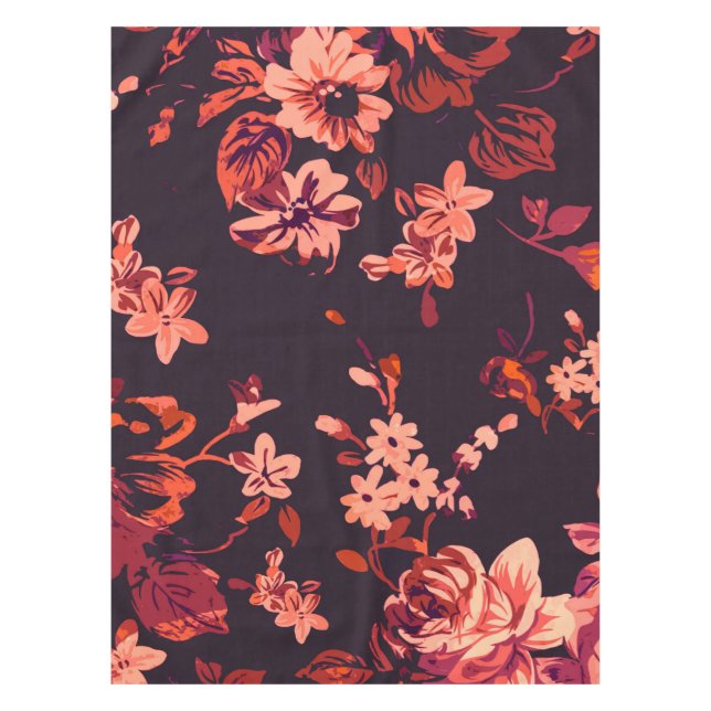 Toalha De Mesa Floral Bonito (Frente)