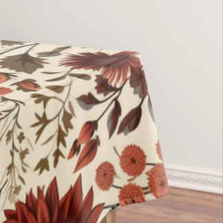 Toalha De Mesa Floral Botânico de outono Moderno