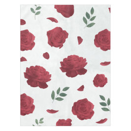 Toalha de Mesa Floral Rosa