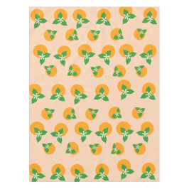 Toalha De Mesa Flores alaranjadas