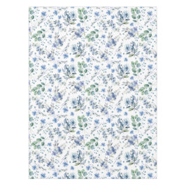 Toalha De Mesa Flores Azuis