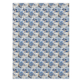 Toalha De Mesa Flores Azuis Vintage