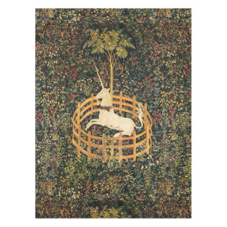 TOALHA DE MESA FLORES DE FANTASIA UNICORN E GÁTICA, MÁTICAS FLORA