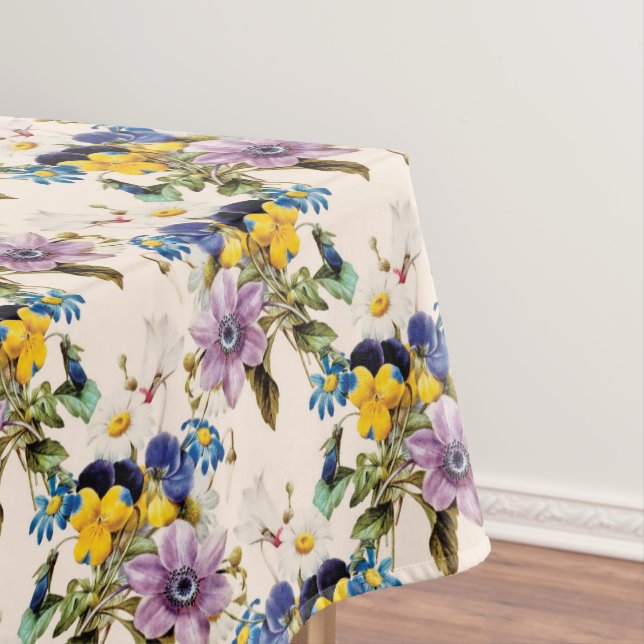 Toalha De Mesa Flores de Prazer de Jardim (Posição Original)