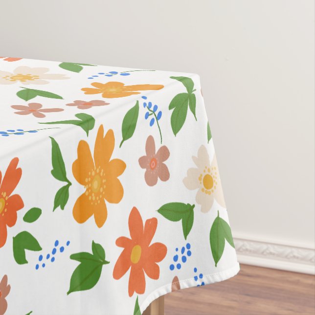 Toalha De Mesa Flores de primavera (Posição Original)