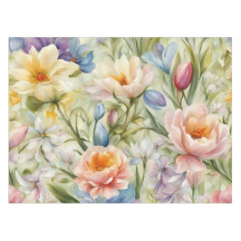 Toalha De Mesa Flores de primavera sofisticadas e refinadas. Pint