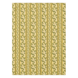 Toalha De Mesa Flores de Riscos Limão Amarelo