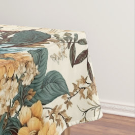 Toalha De Mesa Flores de Rosa, Tulipas, Lírios e Visitas