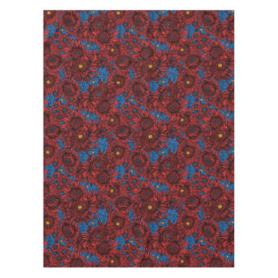 Toalha De Mesa Flores e besouros rola-rosa