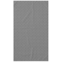 Toalha De Mesa Flores Metálicas de Cinzas de Prata com Padrão de