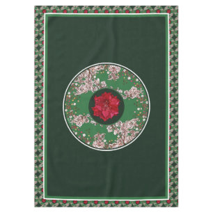 Toalha De Mesa Flores para o Natal