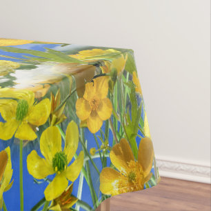 Toalha De Mesa Flores primavera Buterglass nas nuvens