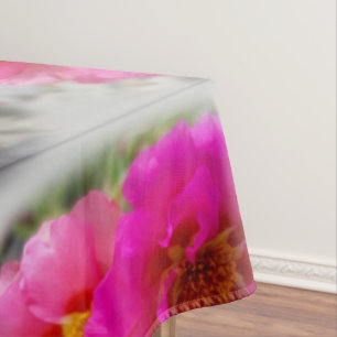 Toalha De Mesa Flores rosa no sol