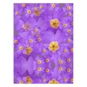Toalha De Mesa Flores roxas Flores Tablecloth