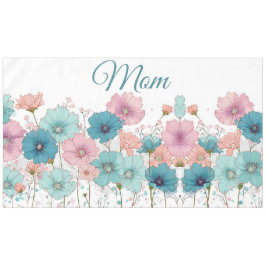 Toalha De Mesa Flores Vintage da Primavera para a Mamãe