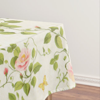 Toalha De Mesa Florescer da Elegante Rose Vine