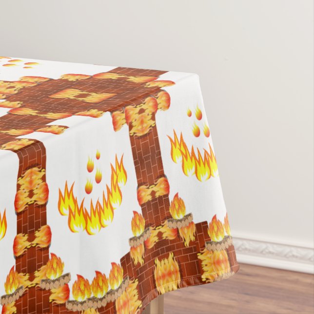 Toalha De Mesa Fogo de Tablecloth (Posição Original)