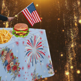 Toalha De Mesa Fogos de artifício provoca festa de independência