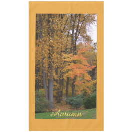 Toalha De Mesa Folha de outono Folha de Mesa de outono