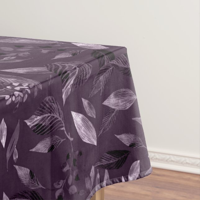 Toalha De Mesa Folhas de cor aquosa 7 (Posição Original)