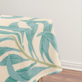 Toalha De Mesa Folhas de Jardim Elegantes