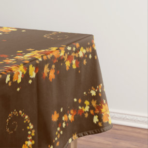 Toalha De Mesa Folhas de outono "60x84"